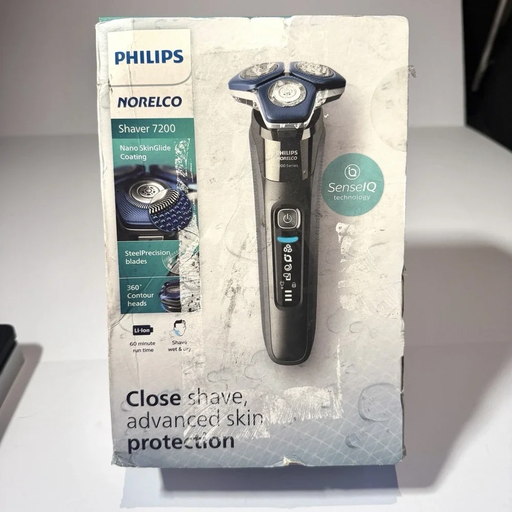 Philips Norelco 7200 Rechargeable Wet & Dry Electric Shaver S7887/82 w SenseiIQ